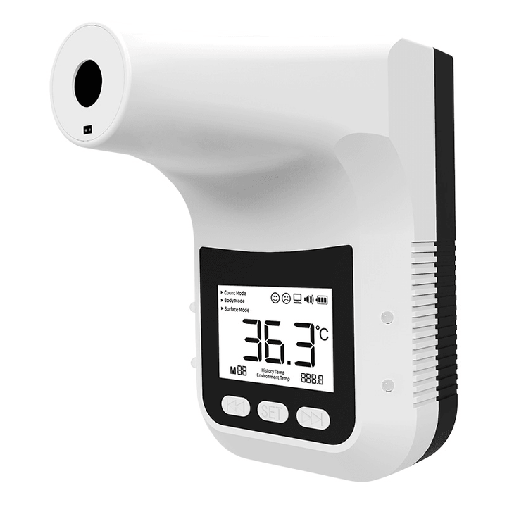 K3 Pro Infrared Thermometer Digital Non-Contact Wall-Mounted Fixed Electronic Thermometer Forehead Wall-Mounted Type Termometro - MRSLM