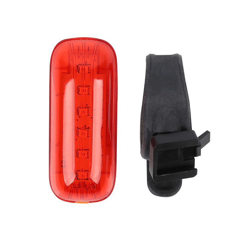 WEST BIKING 6 LED Induction Brake Bike Tail Light 5 Modes Waterproof USB Charging Night Warning Lamp Bike Light - MRSLM