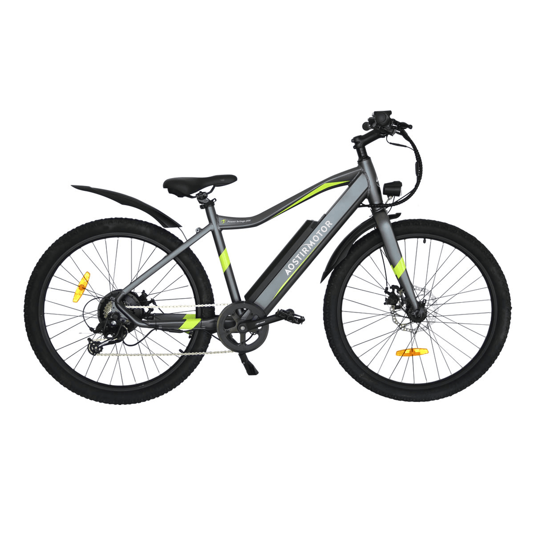 [USA DIRECT] AOSTIRMOTOR S03 500W 36V 10.4Ah 26 Inch Electric Bicycle 40Km/H Max Speed 35Km Mileage 150Kg Max Load - MRSLM