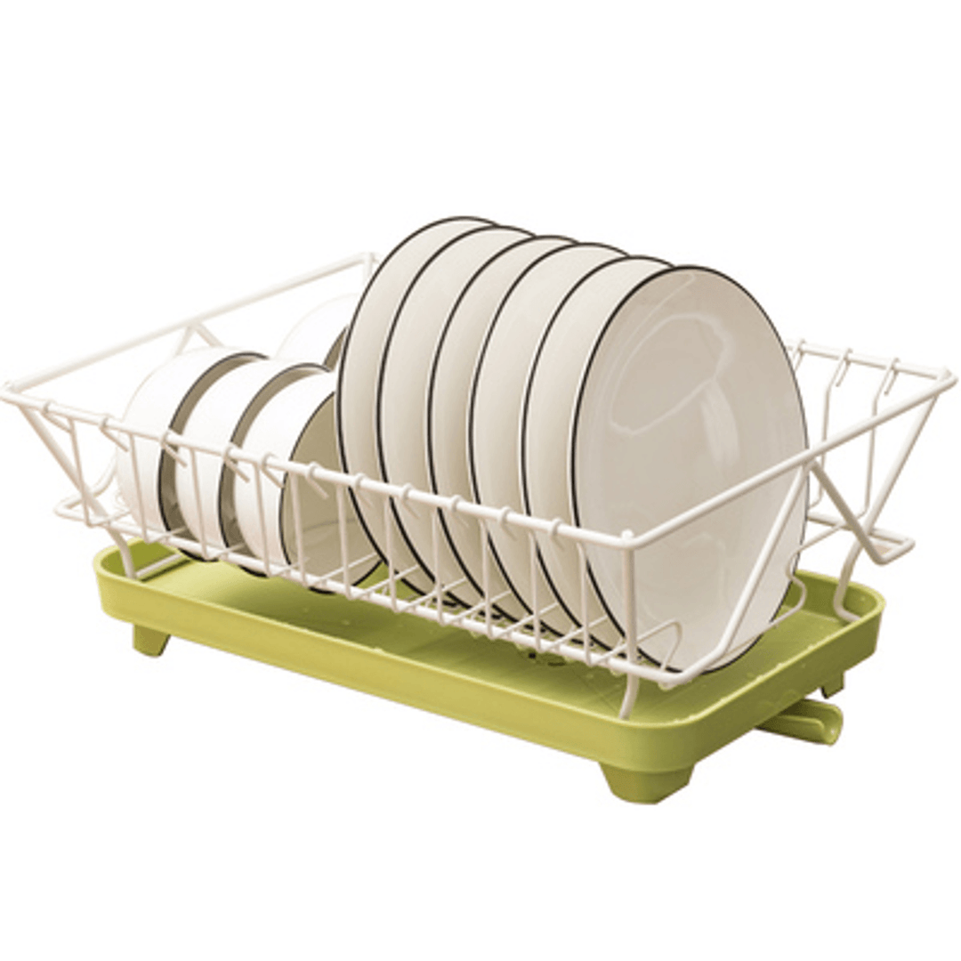 Single Layer Multi-Function Rack Shelf Plate Bowl Spoon Cutlery Drying Storage for Kitchen Dishes - MRSLM