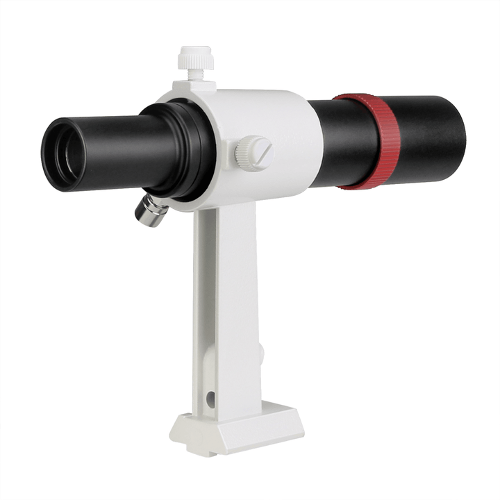 SVBONY SV182 6X30 Metal Finderscope for Astronomy Telescope with Crosshairs and Bracket - MRSLM