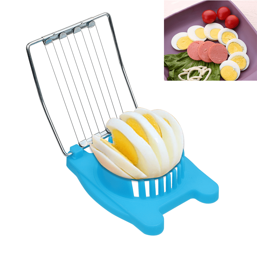 1PC Stainless Steel Cut Egg Slicer Sectioner Cutter Mold Multifunction Eggs Splitter Cutter Kitchen Tools Egg Tool - MRSLM