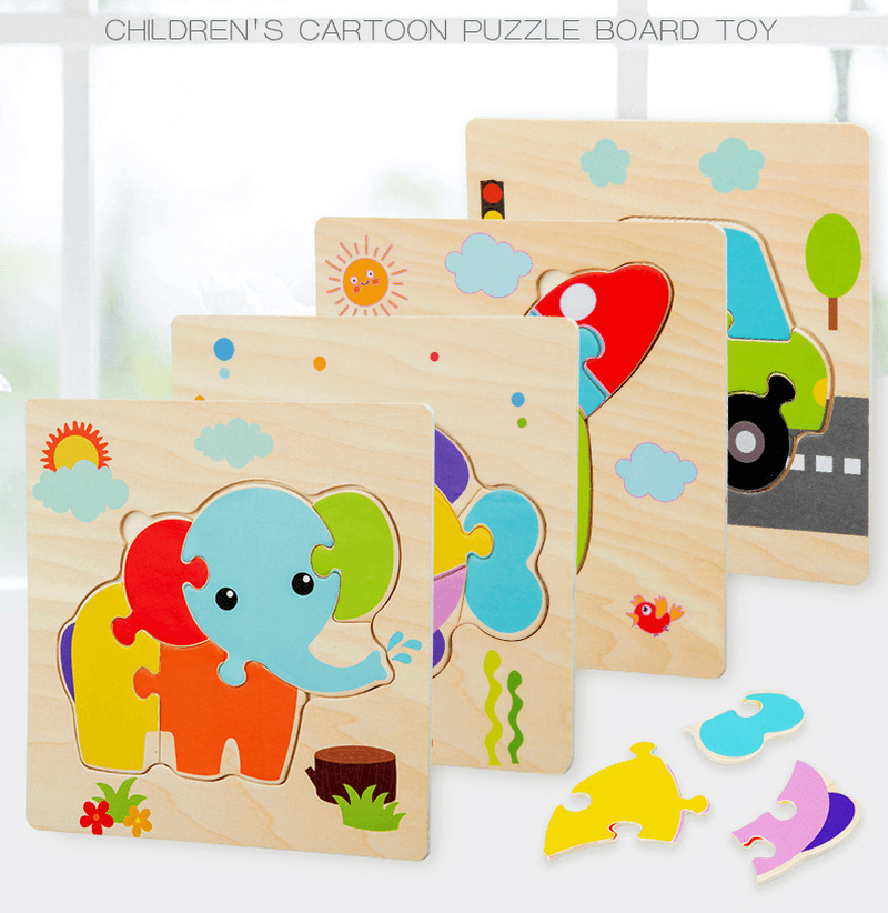 Children'S Baby Early Education Educational Paper Toy Puzzle - MRSLM