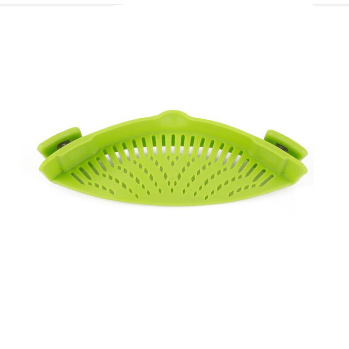 Ipree® Durable Silicone Pan Strainer Colanders Wash Fruit Vegetables Pasta Kitchen Tools Gadgets Wash Bag - MRSLM