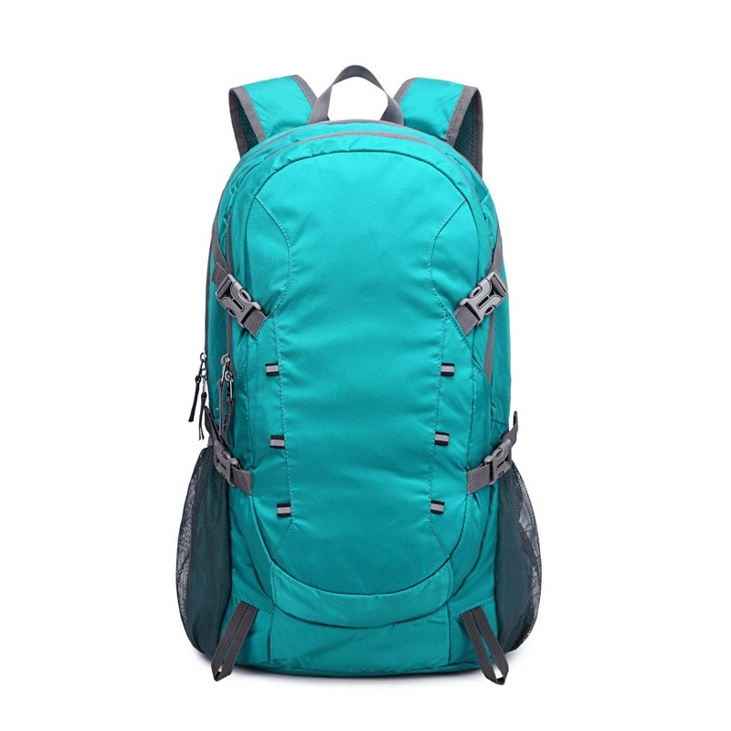 40L Folding Sports Backpack Waterproof Nylon Shoulder Bag Unisex Rucksack for Travel Hiking Camping Climbing - MRSLM