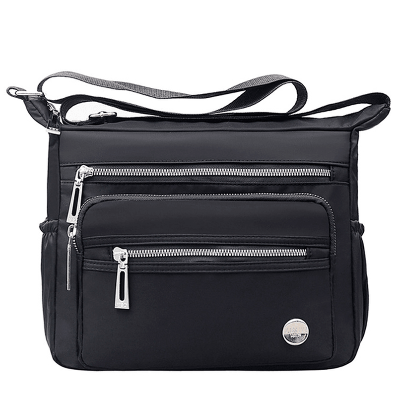 Nylon Multi-Layer Mummy Bag Shoulder Bag Messenger Bag - MRSLM