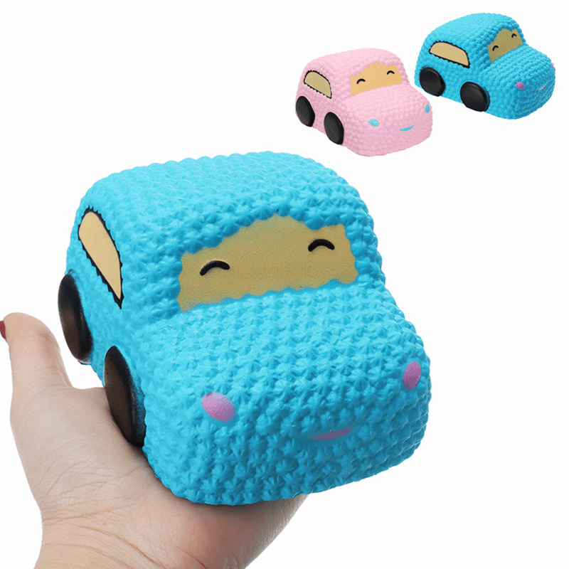 Squishy Car Racer Cake Soft Slow Rising Toy Scented Squeeze Bread - MRSLM