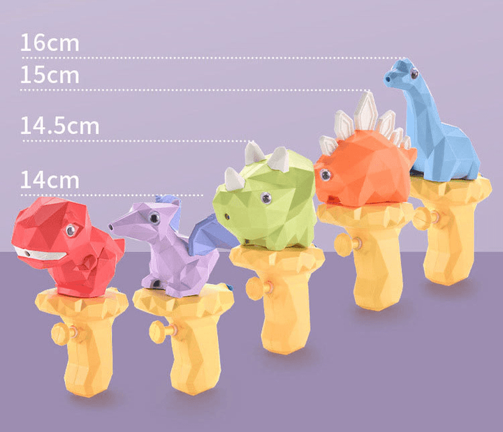 3D Cartoon Dinosaur Shape Outdoor Playing in Water Parent-Child Interactive Spray Gun - MRSLM