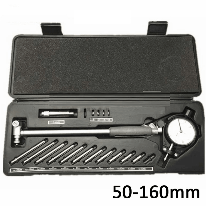 Dial Bore Gauge Indicator Diameter Precision Engine Cylinder Measuring Test Kit Tool Meter - MRSLM