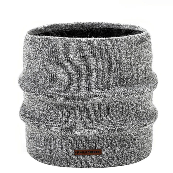 Outdoor Men'S Knitted Thermal Pullover Scarf - MRSLM