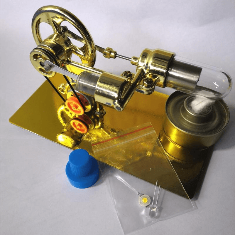 Invented Toy Model of Generator Steam Engine Physics Experiment - MRSLM