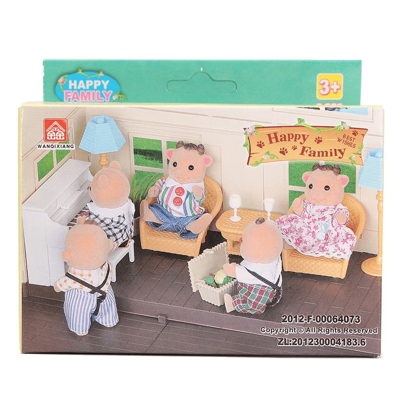 1:12 Simulation Sofa Piano Set Play House Props Dollhouse Creative DIY Material - MRSLM