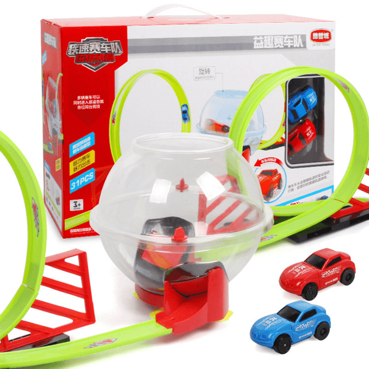 Boy Children Multiplayer Competitive Spinning Stereo Racing - MRSLM