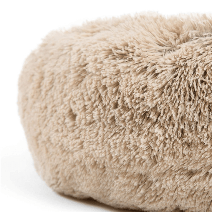 Pet Bed Comfortable Donut Cuddler round Dog Kennel Ultra Soft Washable Dog and Cat Cushion Bed Winter Warm Sofa - MRSLM