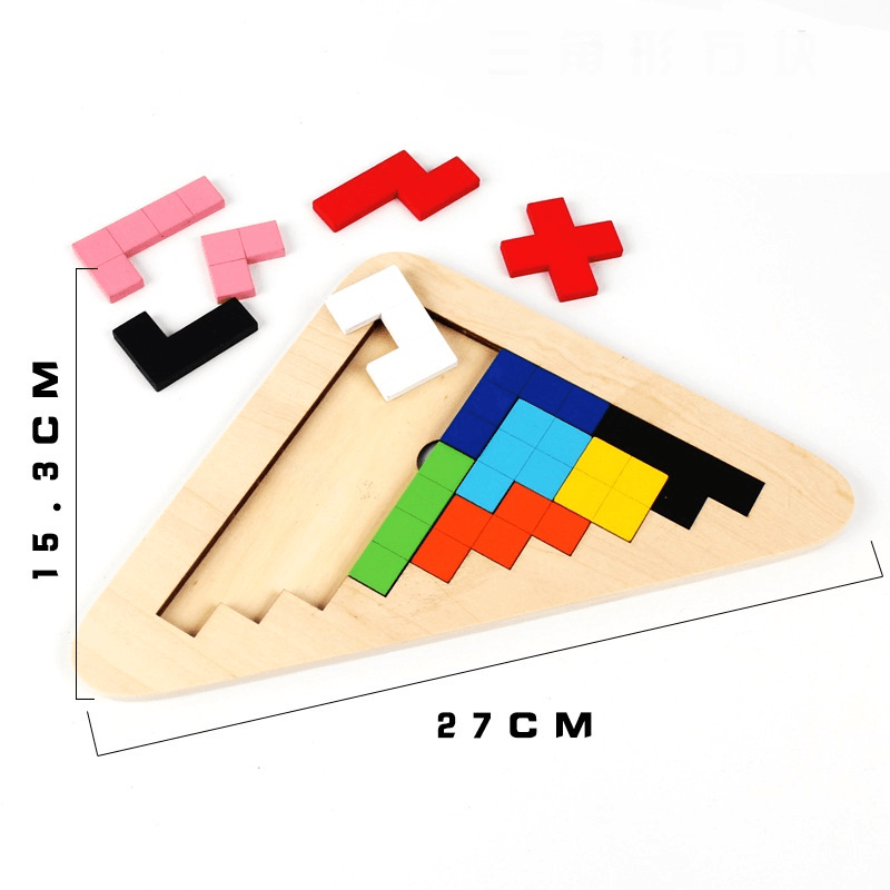 Tetris Puzzle Three-Dimensional Jigsaw Puzzle Building Block Toy - MRSLM