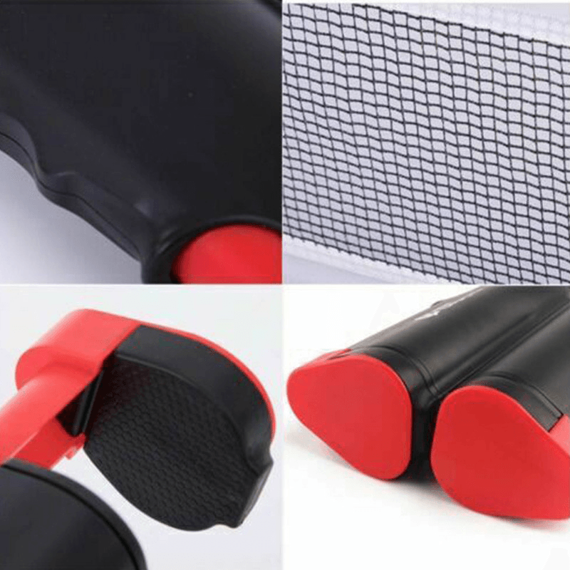1.7M Retractable Ping Pong Net Set for Any Table 2 Table Tennis Paddles Home Indoor Training Outdoor Game Table Portable Table Tennis Set - MRSLM