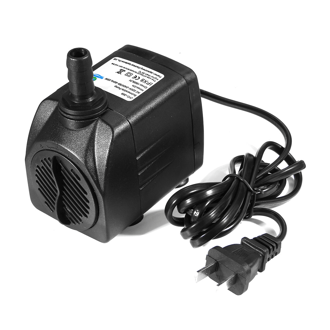 8-25W Submersible Water Pump Oxygen Pump Electric Water Feature Pump Small Fountain Garden Fish Pond - MRSLM