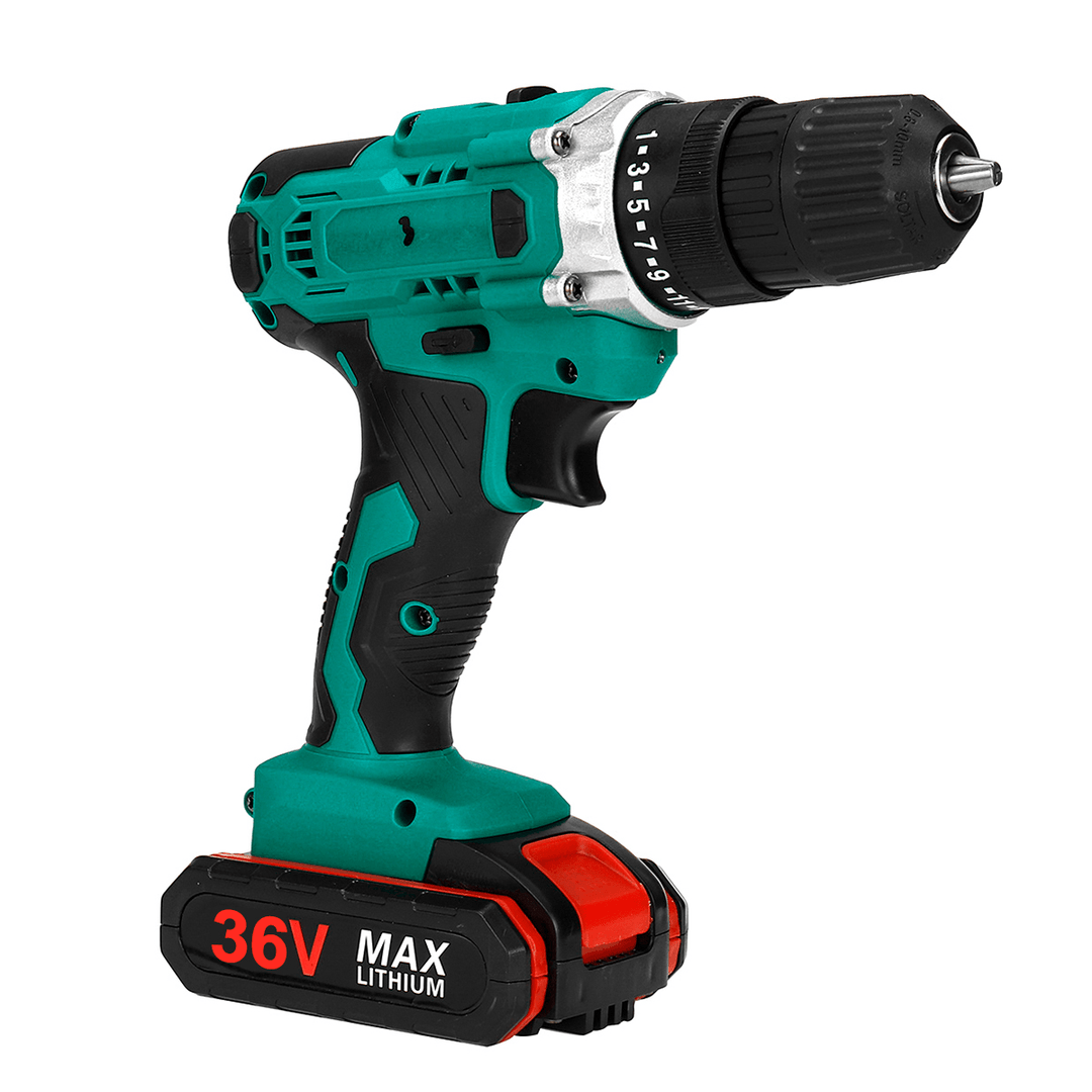 3 in 1 Multifunctional Cordless Drill Driver Wrench 3/8-Inch Chuck Cordless Impact Drill Driver W/ None/1/2 Battery - MRSLM