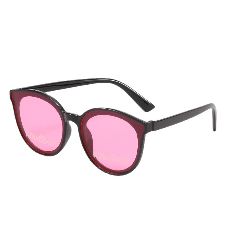 Trendy Retro Strong Printed Letter Frame Glasses - MRSLM