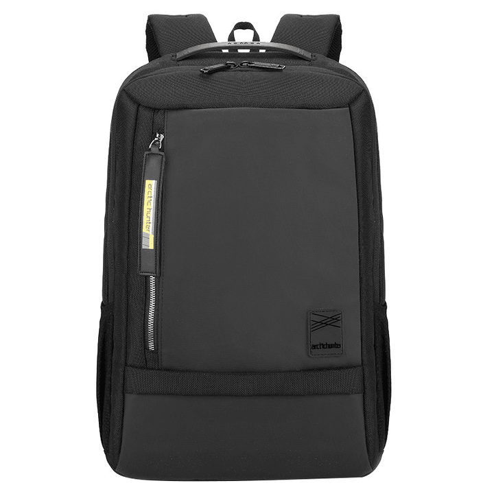 Men Large Capacity Casual Backpack with USB Charging Port & Audio Port - MRSLM