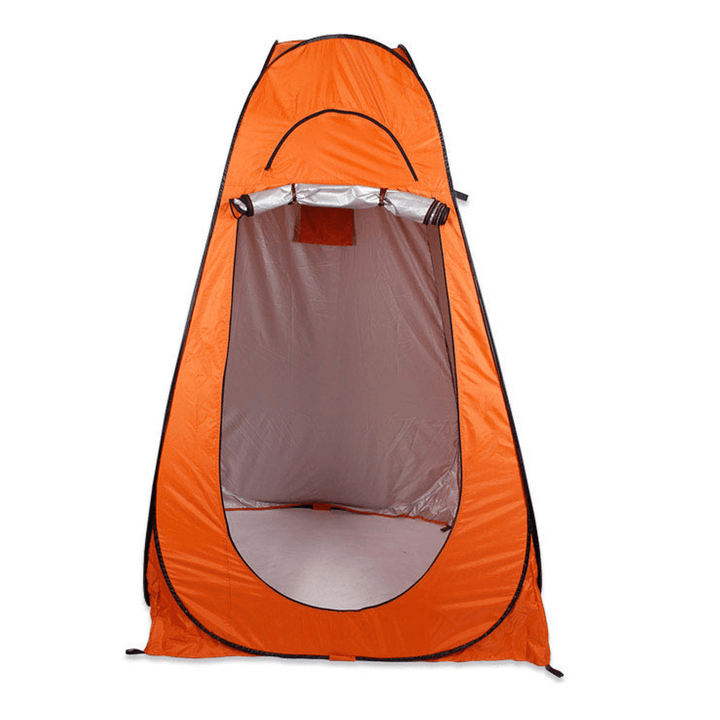 Portable Outdoor 1-2 Persons Folding 120 X 120 X 195Cm Shower Tent Shelter 2 Window + Bag - MRSLM