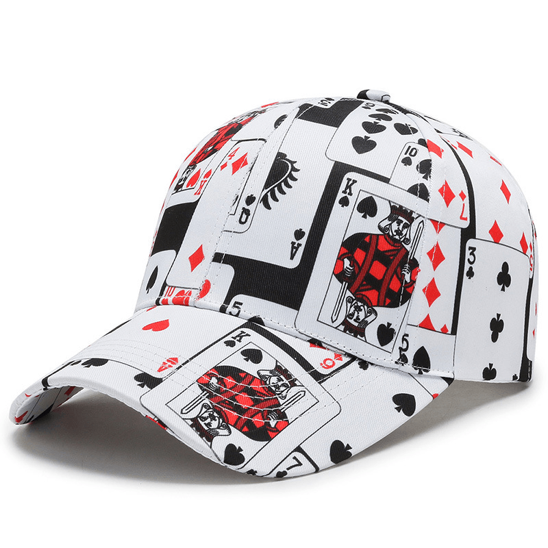 Hat Men and Women Trend Print Element Baseball Cap - MRSLM