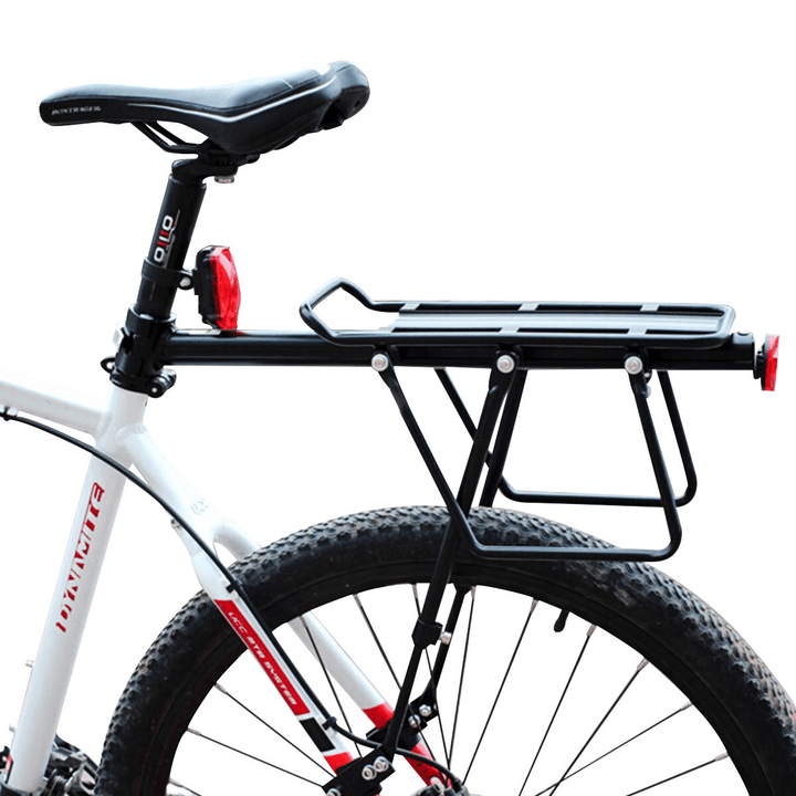 BIKIGHT Bicycle Bike Cargo Rack Rear Back Seat Carrier Shelf Quick Release Luggage Protect Pannier - MRSLM