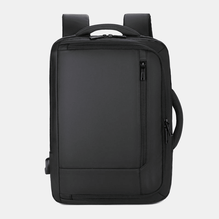 Men 15.6 Inch USB Charging Business Laptop Bag Backpack - MRSLM