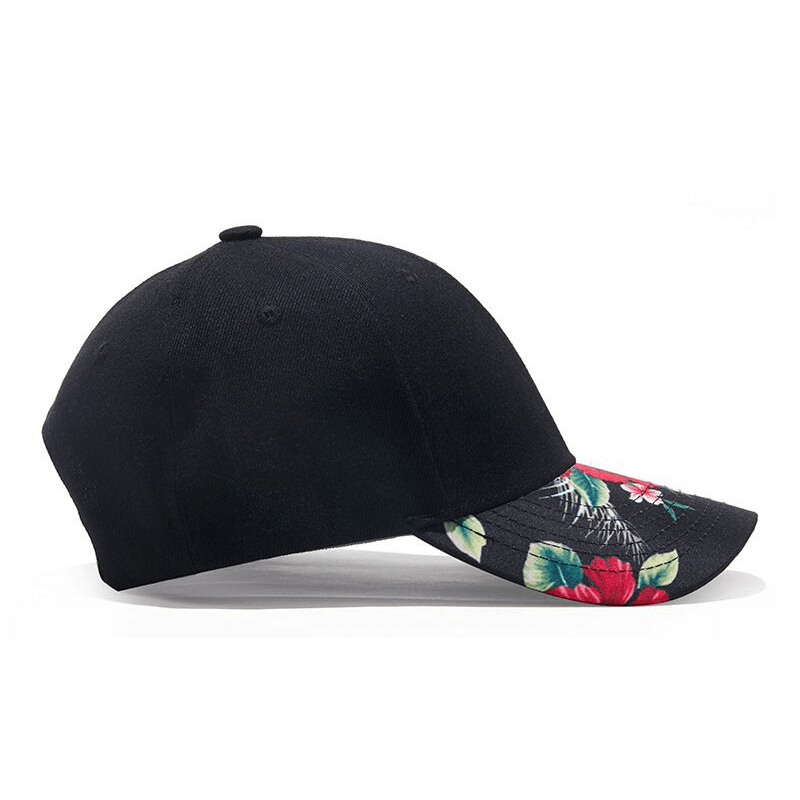 Unisex Outdoor Flower Duck Tongue Casual Hat - MRSLM