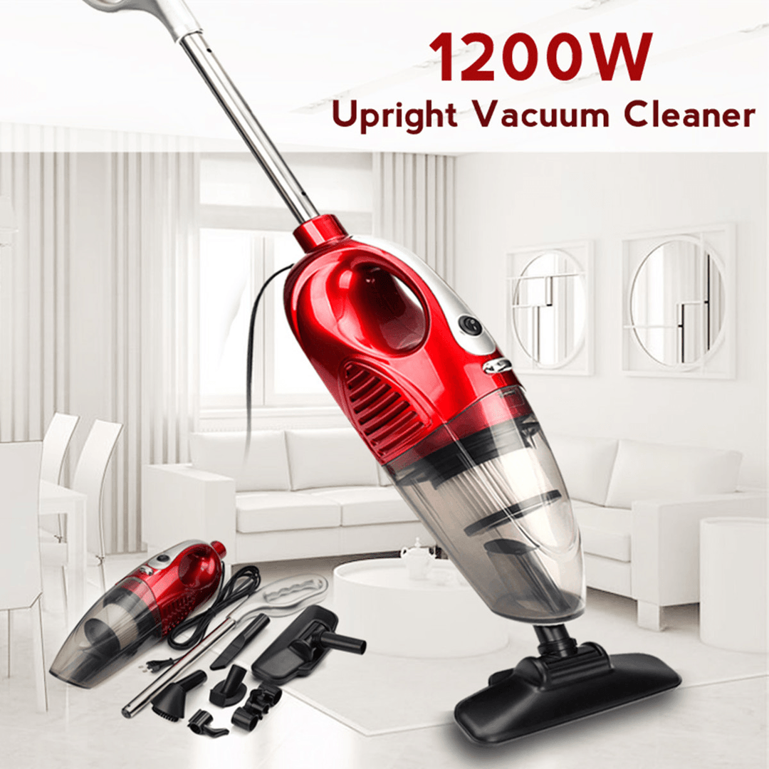 220V 1200W Upright Bagless Lightweight Vacuum Cleaner - MRSLM