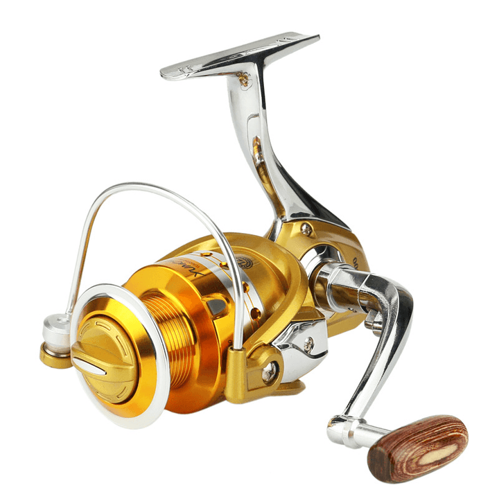 ZANLURE BE2000-5000 5.5:1 12+1BB Gapless Full Metal Spinning Reel Left/Right Hand Sea Fishing Reel - MRSLM