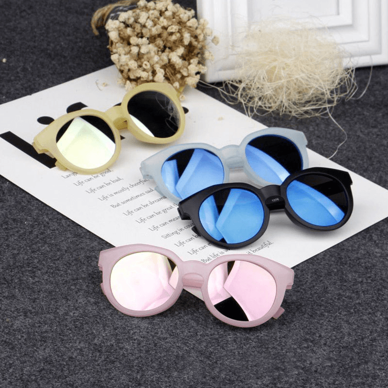 Frosted Candy Color Tablet Baby Sunglasses - MRSLM