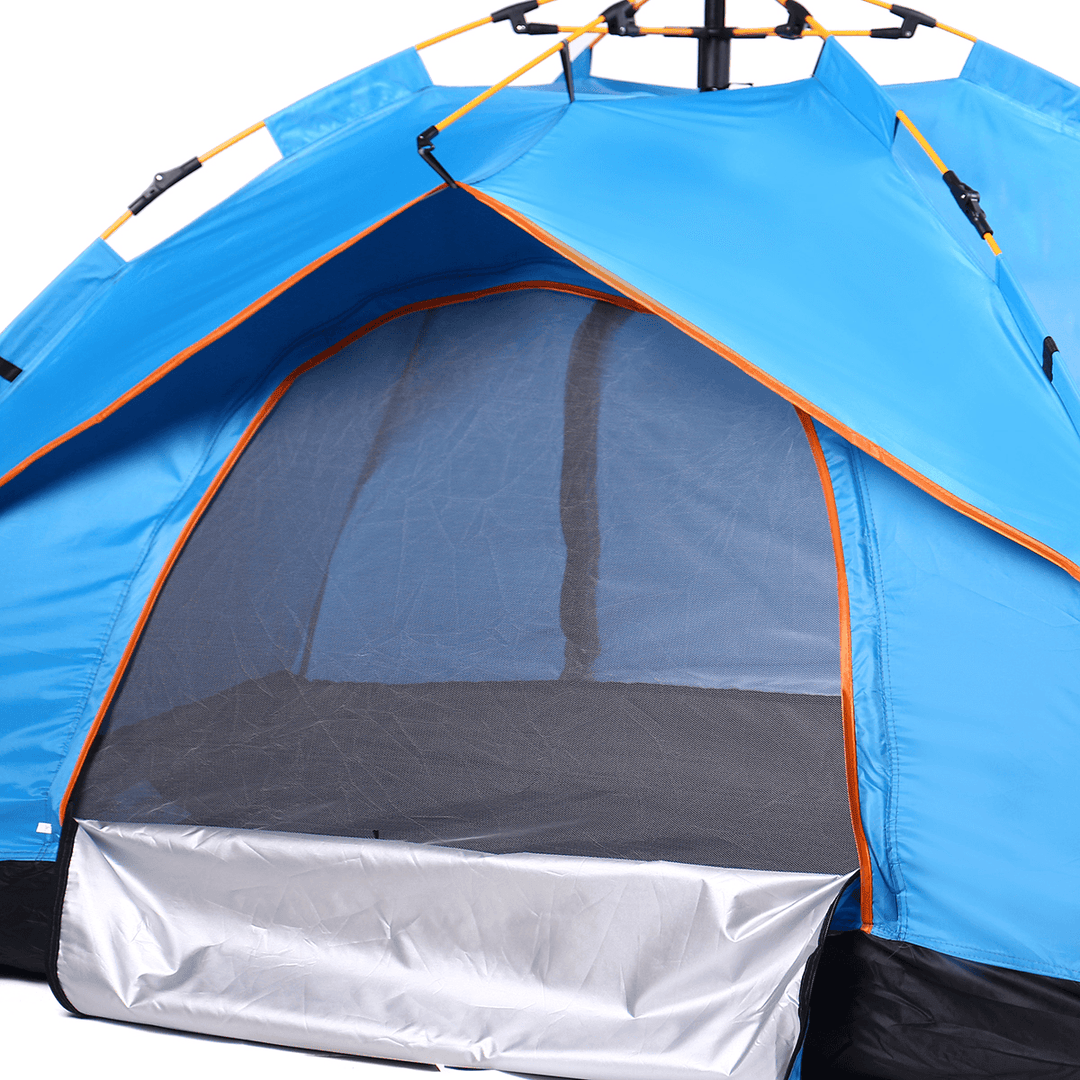 1-2 People Single Layer Full Automatic Camping Tent Folding Thick Rainproof Outdoors Hiking Travel - MRSLM