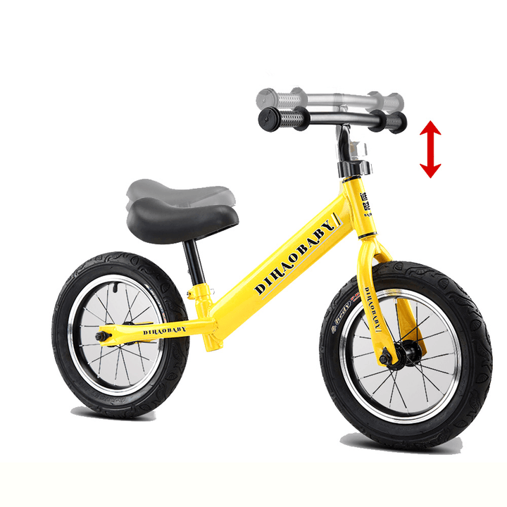 Children Balance Scooters Treadless Baby Bicycle Toy Child Bike with Tire Pump for 1-6 Year Olds - MRSLM