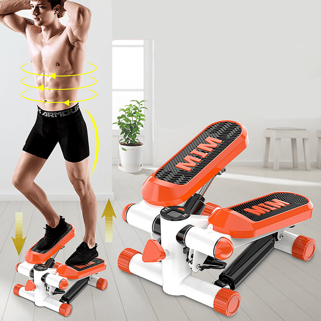 Fitness Mini Stepper Leg Trainer Cardio Sports Pedal Exerciser Fitness Sport Home Exercise Tools - MRSLM