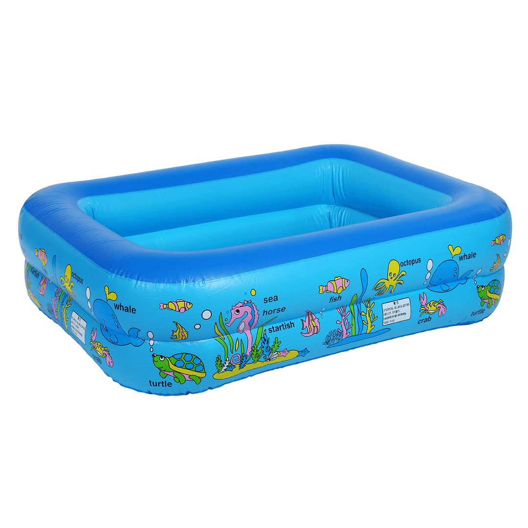 110/150/200/210Cm Inflatable Swimming Pool Adults Kids Summer Outdoor Garden Backyard Indoor Bathing Tub Pool - MRSLM