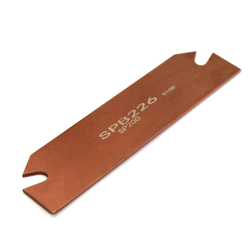 SPB26-2 26Mm X 2Mm Grooving Cut-Off Cutter Holder for SP200 Carbide Inserts Turning Tool - MRSLM