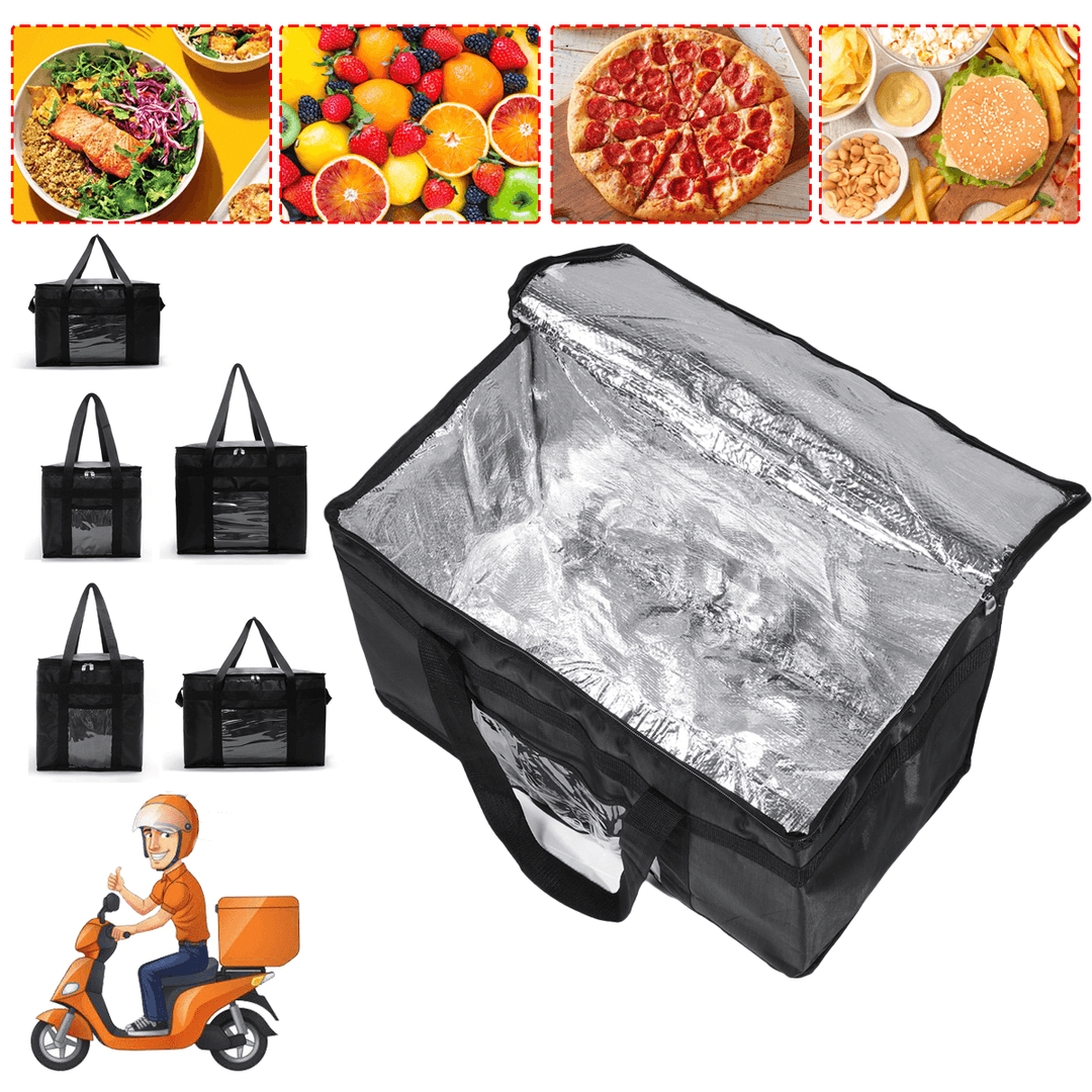 29.2/34.8/58.3/51.4/74.6L Food Delivery Bag Thermal Insulated Takeaway Bag Camping Picnic Bag - MRSLM