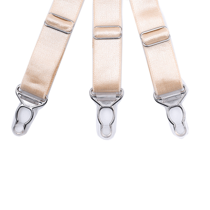 Men Shirt Stays Holder Leg Suspenders Good Elastic Uniform Garter - MRSLM