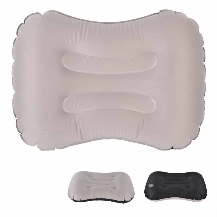 Ipree® Outdoor Travel Air Inflatable Pillow Sleep Headrest Neck Massage Folding Cushion - MRSLM