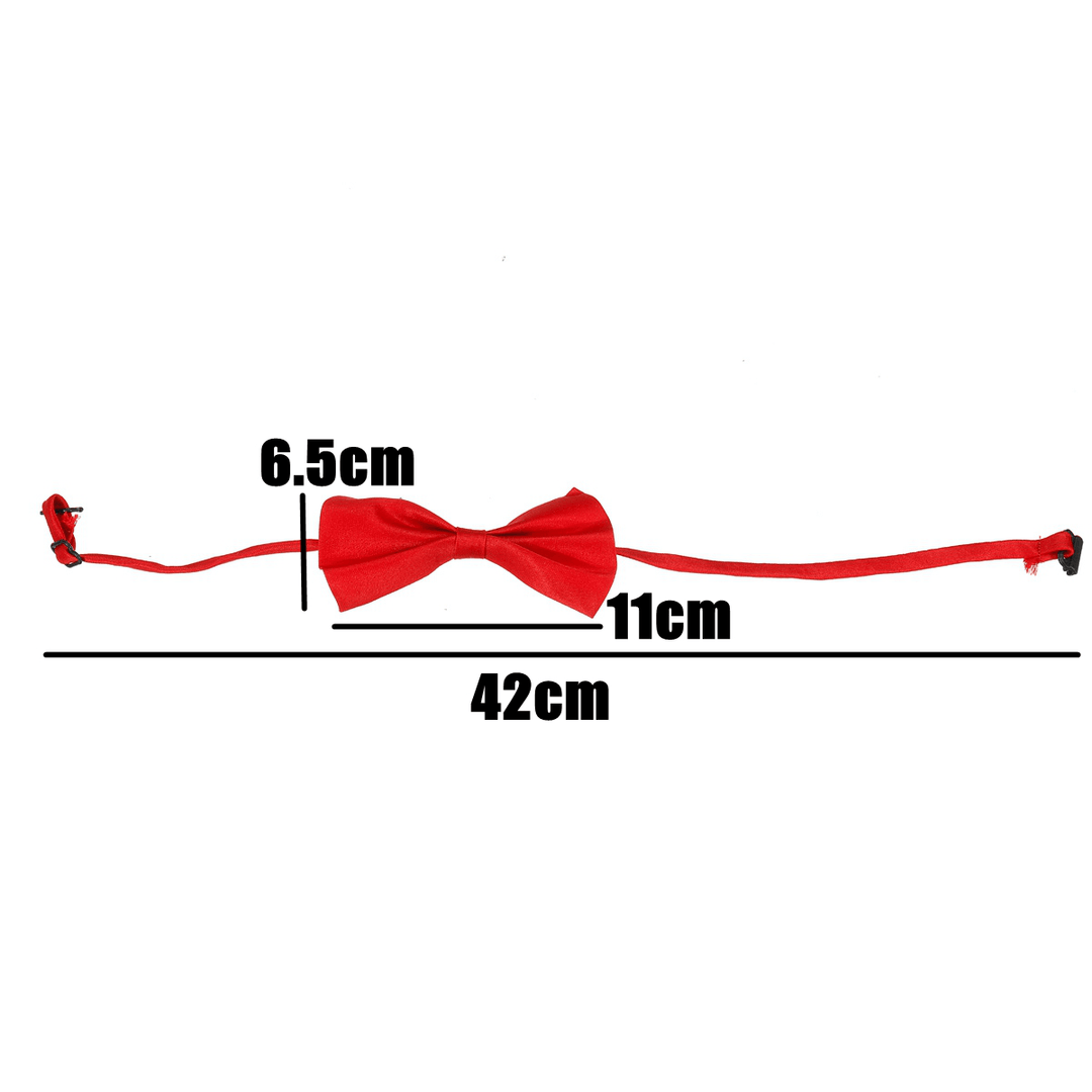 50 PCS Wholesale Pet Dog Puppy Cat Bowtie Necktie Bow Ties Pet Necklace Adjustable Strap for Cat Collar Dogs Accessories - MRSLM