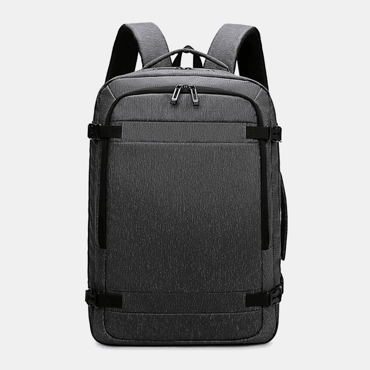 Men 15.6 Inch USB Charging Waterproof Business Laptop Bag Backpack - MRSLM