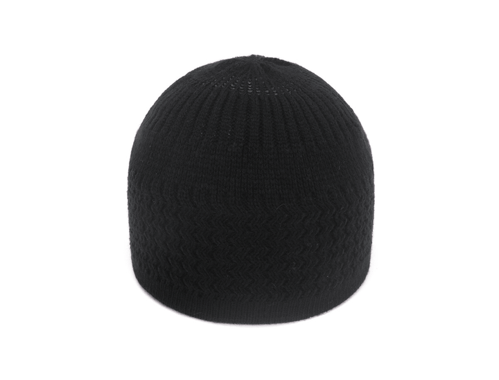 Autumn and Winter Hedging Knitted Wave Jacquard Neutral Dome Warm Woolen Toe Cap - MRSLM