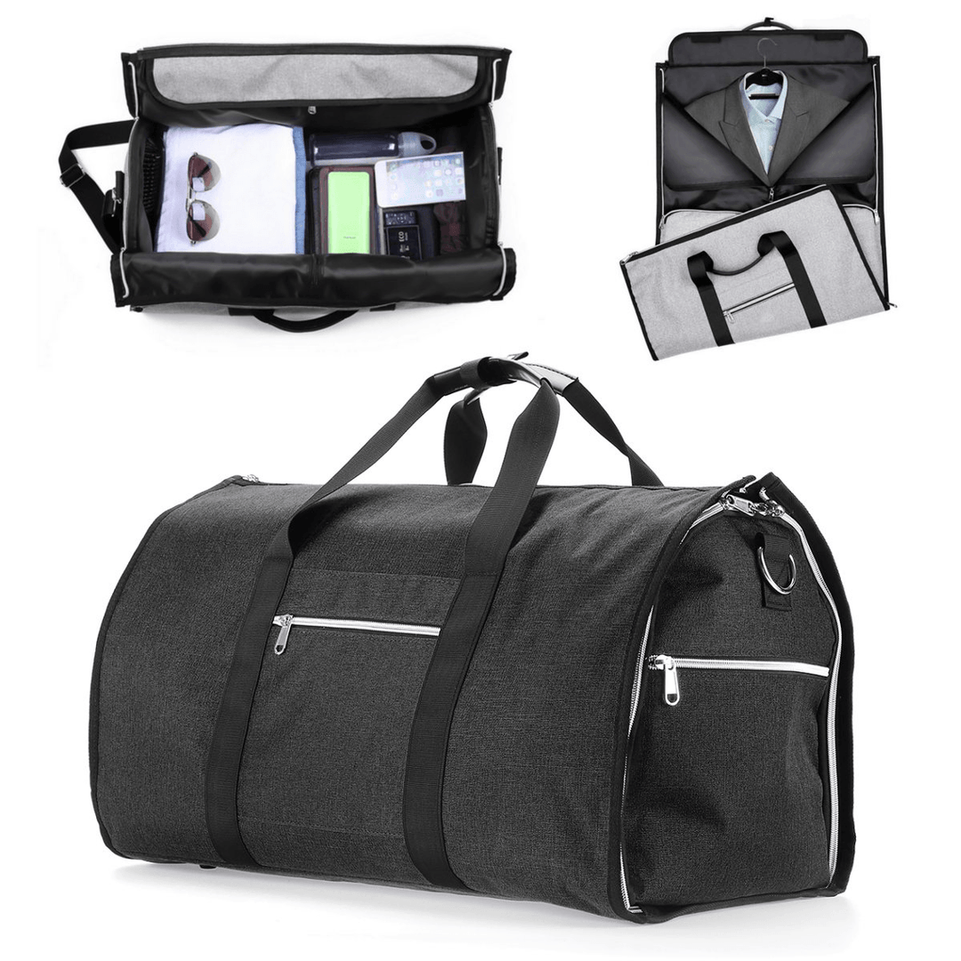 47L Outdoor Portable Travel Luggage Bag Suit Dress Garment Storage Handbag Sports Gym Bag - MRSLM