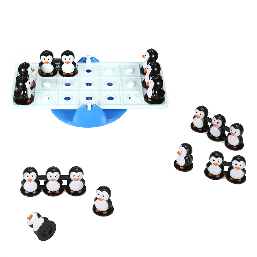 Balance Game Little Penguin Board Game Toy Parent-Child Interactive Toy Family Party Game - MRSLM