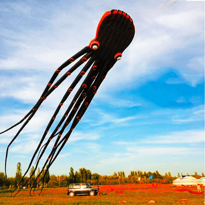 3D Three-Dimensional Software Large Octopus Kite - MRSLM