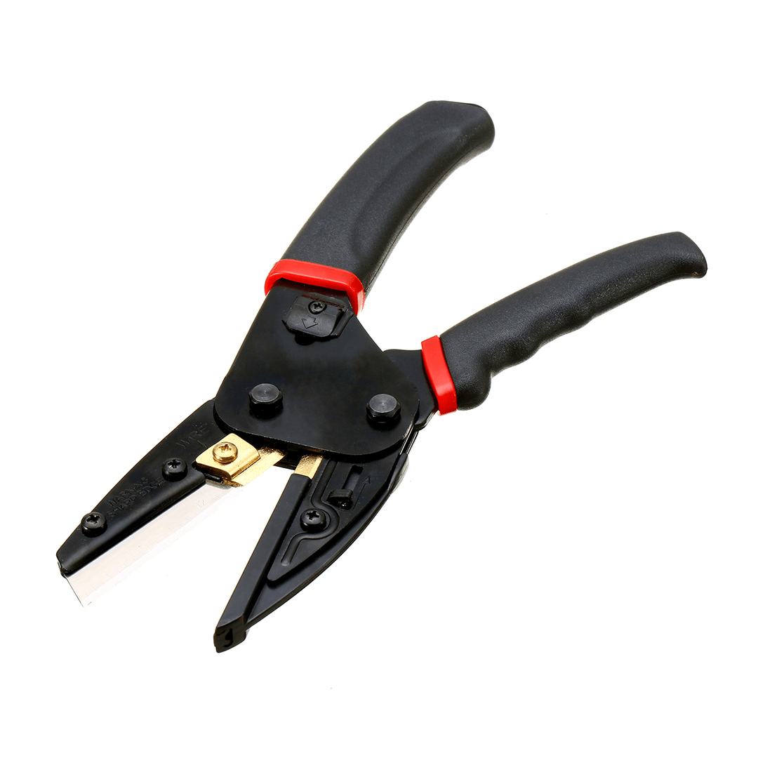 3 in 1 Cutting Tool Multi Cut Pliers Wire Black Power Cut Garden Pruning Shears with 3Pcs Extra Blades Wire Stripper Scissors for Cutting Cable Leather Electrician Hand Crimping Tools - MRSLM