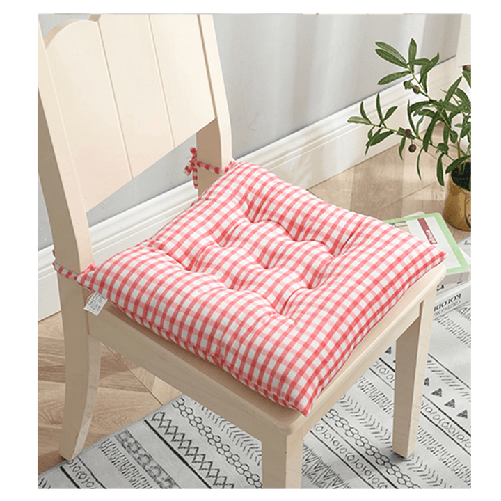 40*40Cm Polyester Chair Cushion Square Soft Padded Pad Home Office Decor Dining - MRSLM