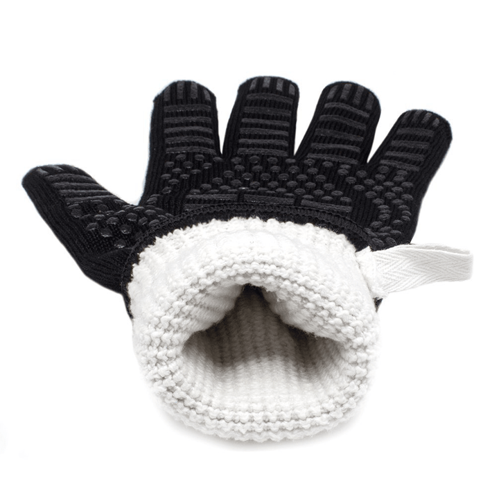 BBQ Flame Retardant Anti-Slip Insulation Waterproof Oil and Cold Protection Heat Preservation Cooking Gloves - MRSLM