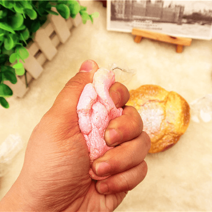 Squishy Puff Jumbo 10Cm Icing Frosting Original Packaging Collection Decor Gift Toy - MRSLM